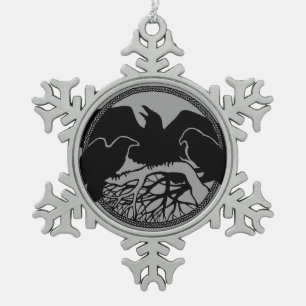 Raven Ornament Raven / Crow Decoration Gift
