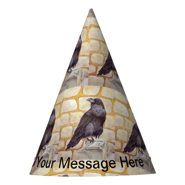Raven Party Hat (Front)