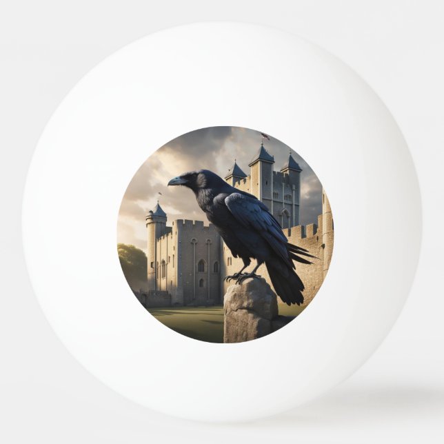 Raven Ping Pong Ball (Front)
