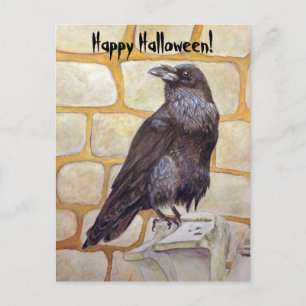 Raven Postcard