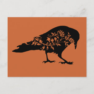 Raven Postcard