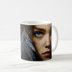Raven Queen Fantasy Art Coffee Mug