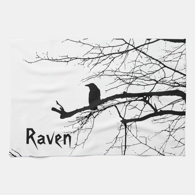 Raven Ravenware Towel (Horizontal)