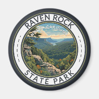 Raven Rock State Park North Carolina Travel Badge