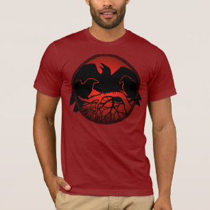 Raven Shirts Raven Cool Crow Wild Bird T-shirt