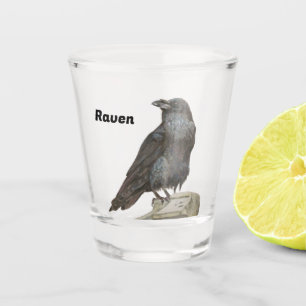 Raven Shot Glass