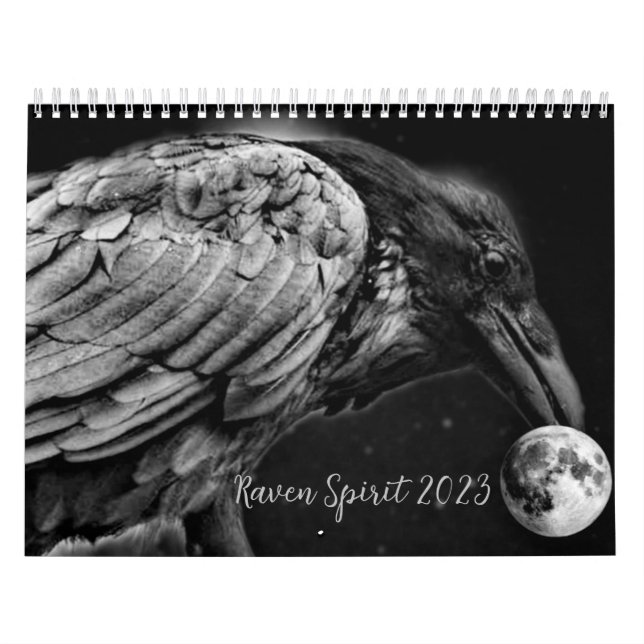 Raven Spirit 2023 Wall Calendar (Cover)