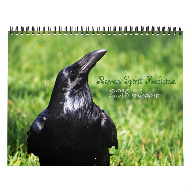 Raven Spirit Messages 2016 Calender Calendar (Cover)