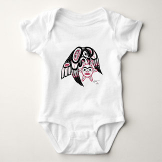 Raven Stealing the Sun Baby Bodysuit