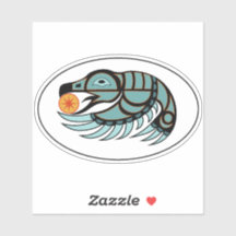 Raven Steals The Sun Sticker