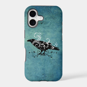 Raven & Swirls Teal Iphone 5 Case