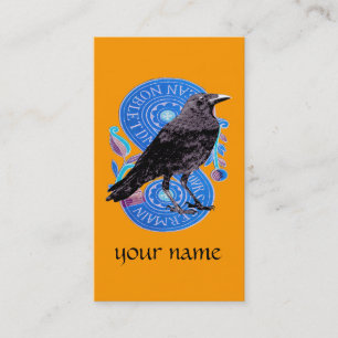 Raven Tarot Card
