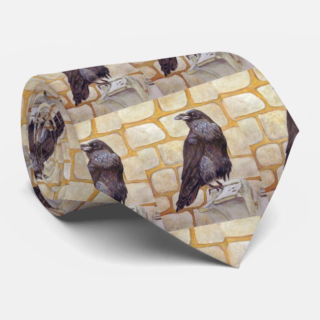Raven Tie (Rolled)