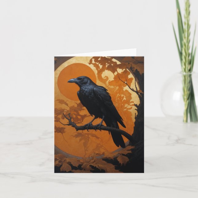 raven time thank you card (Front)