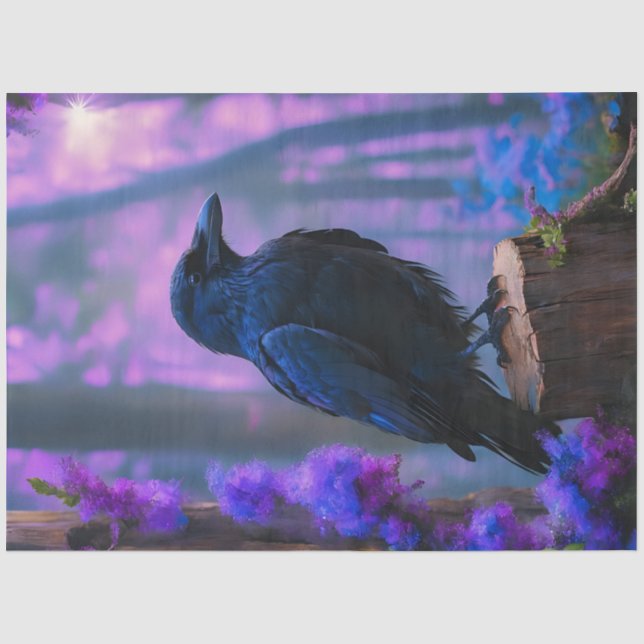 Raven Tissue Paper (Front)