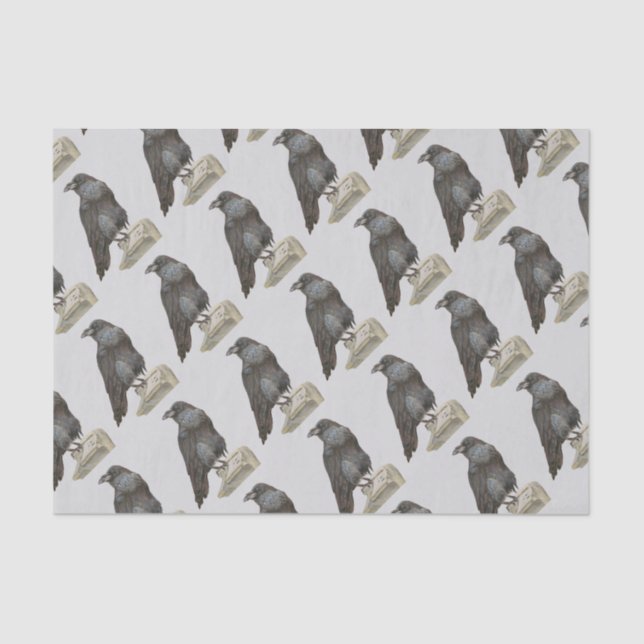 Raven Tissue Paper (Front)