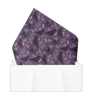 Raven Tissue Paper in Purple