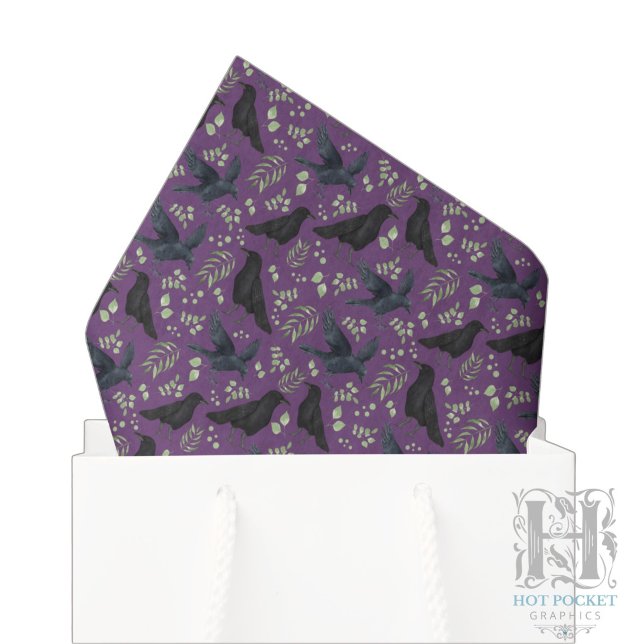 Raven Tissue Paper in Purple (Creator Uploaded)