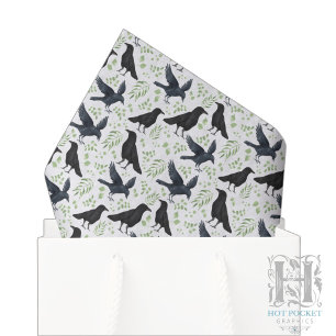 Raven Tissue Paper in White