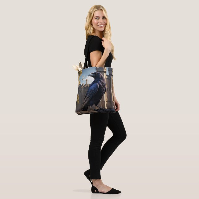 Raven Tote Bag (On Model)