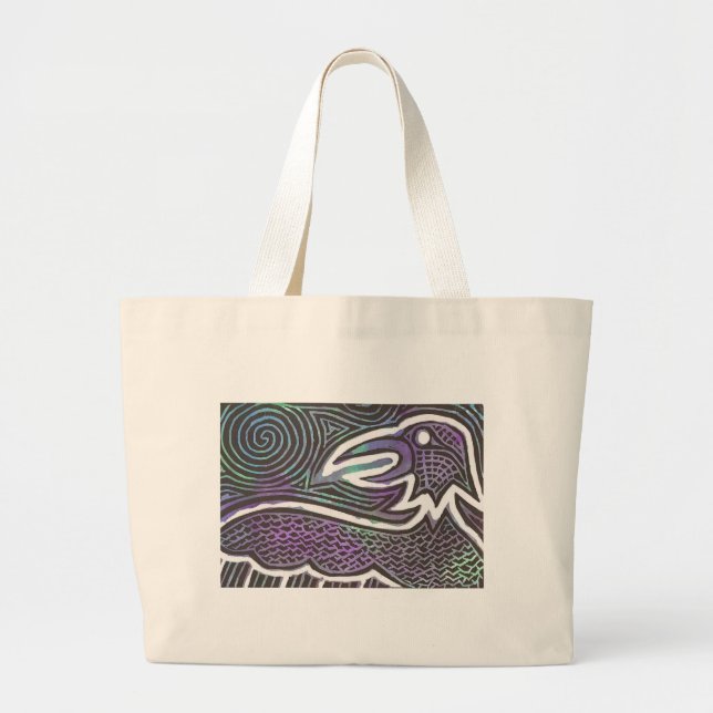 Raven Totem tote (Front)