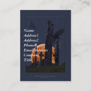 Raven & Totems Business Cards
