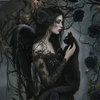 Raven Whisper Tissue Paper