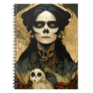 Raven Witch 2 Fantasy Horror Goth Gothic Notebook