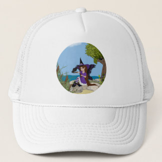 Raven Witch Faery Trucker Hat