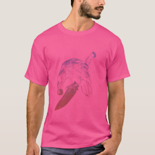 Raven With Eyeball - Vintage Spooky Crow Halloween T-Shirt