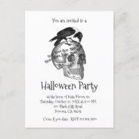 RavenAnd Skull Never More Halloween Party