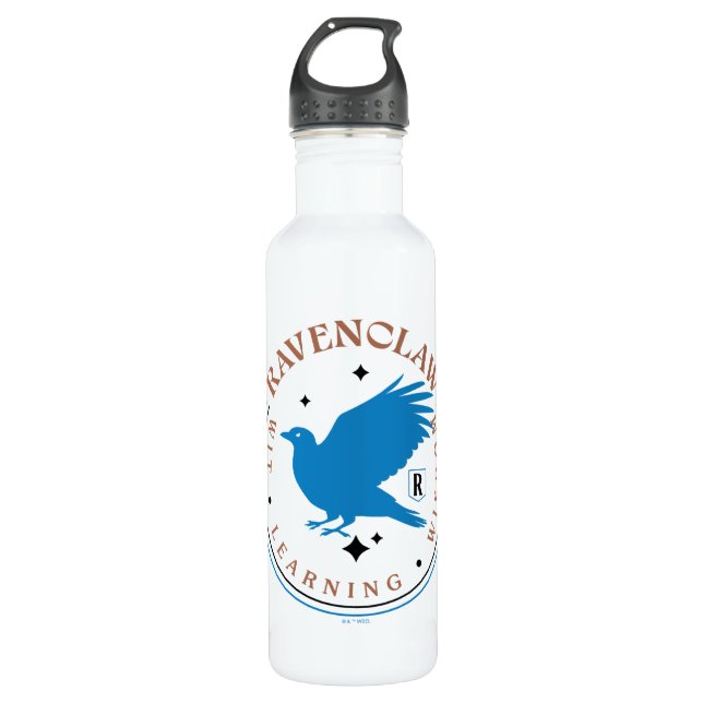 RAVENCLAW™ Blue Eagle House Pride Badge 710 Ml Water Bottle (Front)