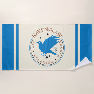 RAVENCLAW™ Blue Eagle House Pride Badge Beach Towel