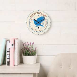 RAVENCLAW™ Blue Eagle House Pride Badge Large Clock