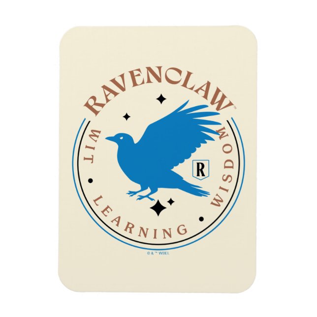 RAVENCLAW™ Blue Eagle House Pride Badge Magnet (Vertical)