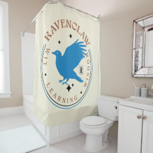 RAVENCLAW™ Blue Eagle House Pride Badge Shower Curtain