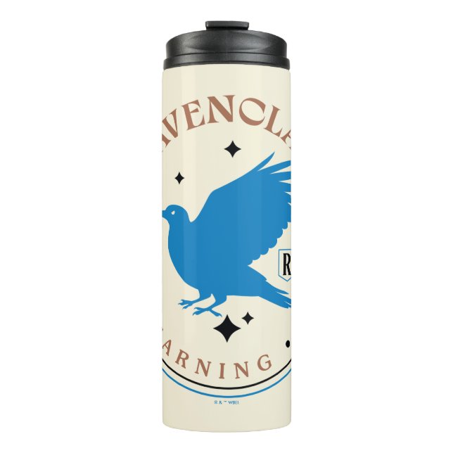 RAVENCLAW™ Blue Eagle House Pride Badge Thermal Tumbler (Front)