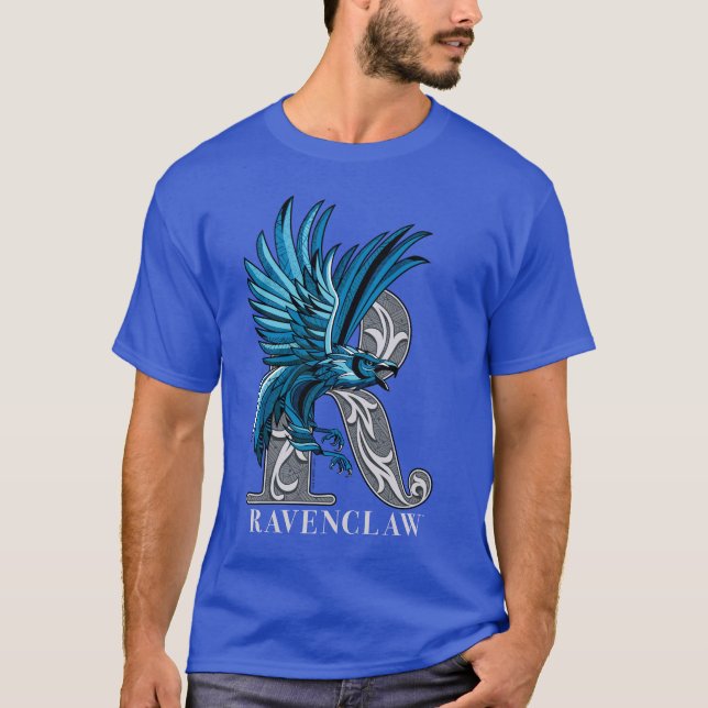 RAVENCLAW™ Crosshatched Emblem T-Shirt (Front)
