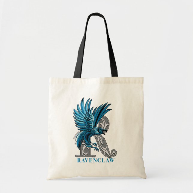 RAVENCLAW™ Crosshatched Emblem Tote Bag (Front)