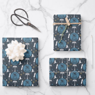 RAVENCLAW™ Holiday Bauble Graphic Wrapping Paper Sheet