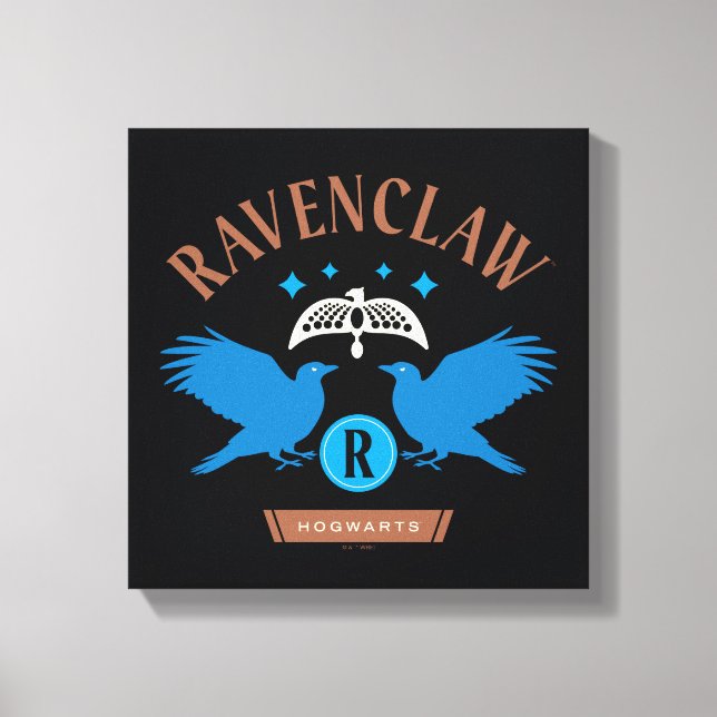RAVENCLAW™ House Double Eagle Diadem Graphic Canvas Print (Front)