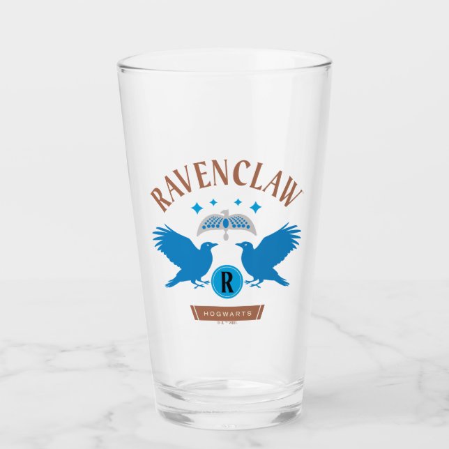 RAVENCLAW™ House Double Eagle Diadem Graphic Glass (Front)