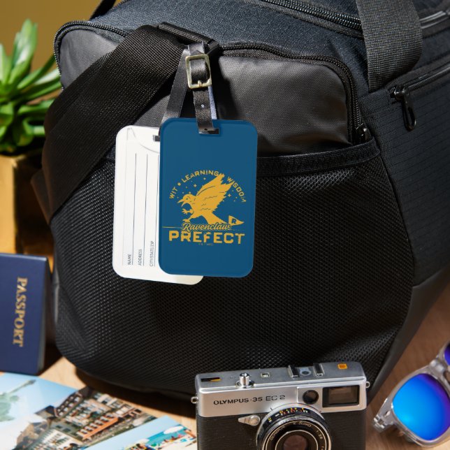 RAVENCLAW™ Prefect Badge Luggage Tag (Front & Back)