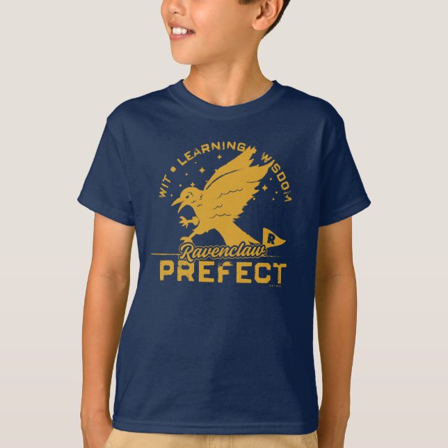 RAVENCLAW™ Prefect Badge T-Shirt (Front)