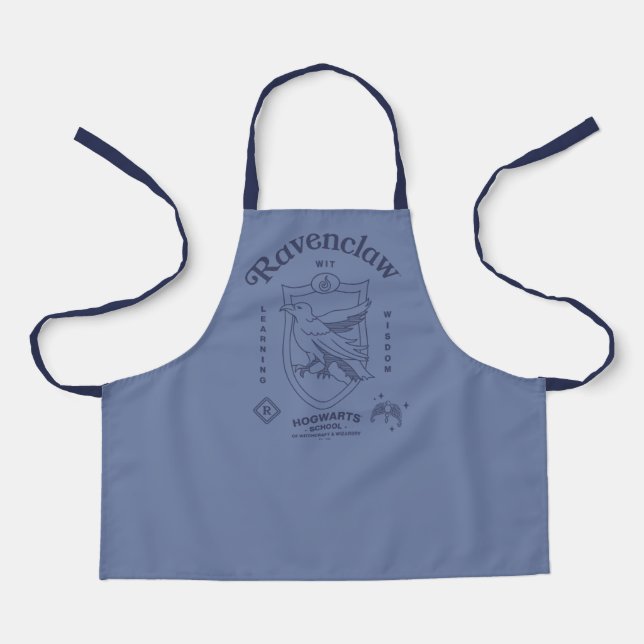 RAVENCLAW™ Wit Learning Wisdom Crest Apron (Front)