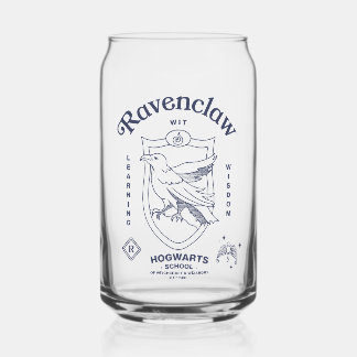 RAVENCLAW™ Wit Learning Wisdom Crest Can Glass