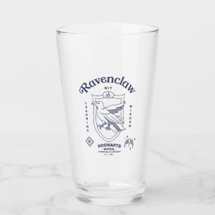 RAVENCLAW™ Wit Learning Wisdom Crest Glass