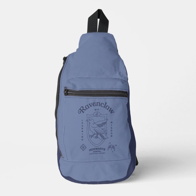 RAVENCLAW™ Wit Learning Wisdom Crest Sling Bag (Front)