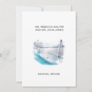 Ravenel Bridge - Charleston Holiday Card