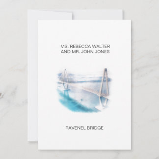 Ravenel Bridge - Charleston Holiday Card